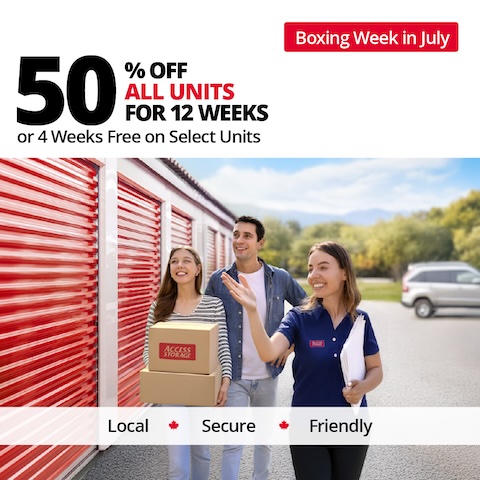 Access Storage - Caledon Promotion
