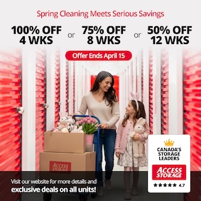 Access Storage - Caledon Promotion