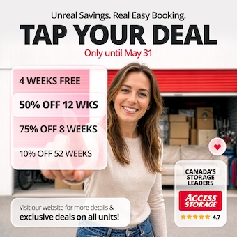 Access Storage - Caledon Promotion